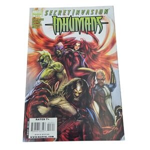 Marvel Secret‎ Invasion Inhumans Comic Book Issue 3 of 4 Superhero